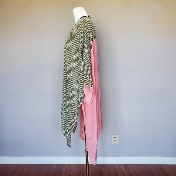 A Peace Treaty For Anthropologie Anahi Kimono Multi Print One Size - Picture 5 of 11